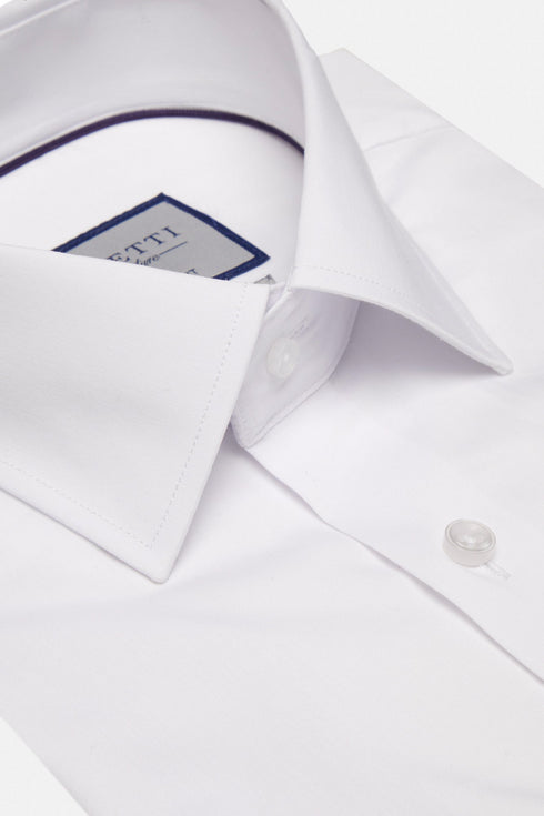 Benetti Oscar Tapered Fit Long Sleeve Formal Shirt - Men's Non-Iron Cotton